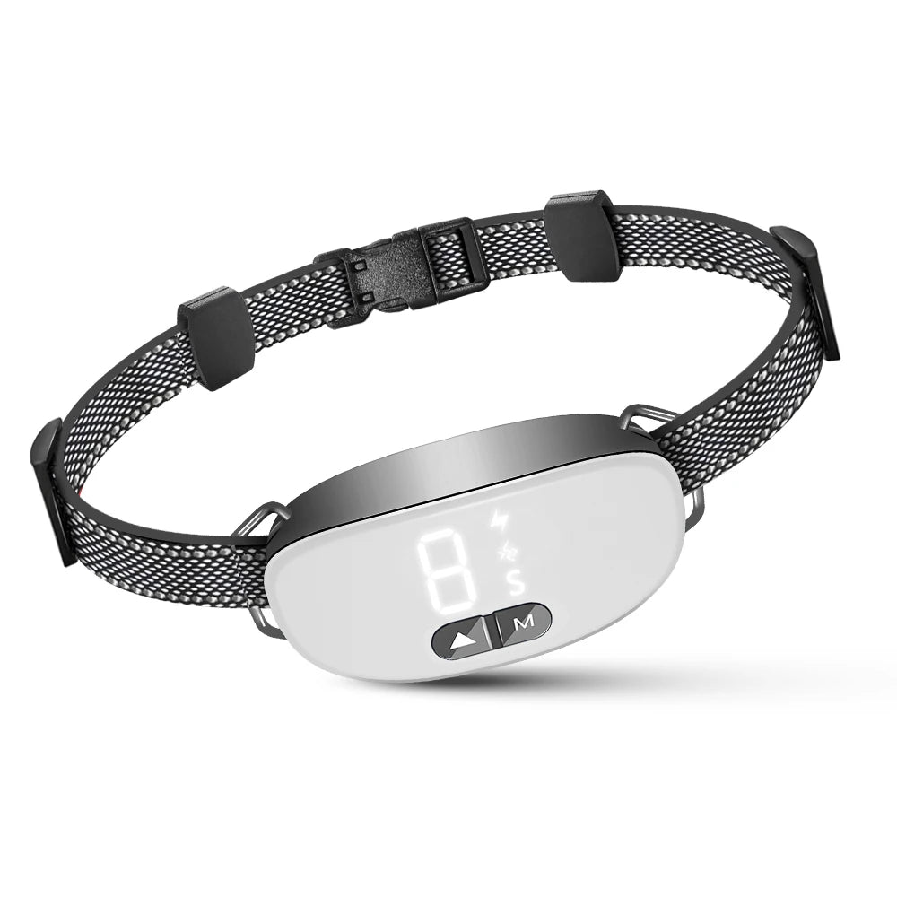2024 New Dog Bark Collar, Rechargeable Smart Barking Collar, anti Bark Training Collar with Adjustable Sensitivity Beep Vibratio