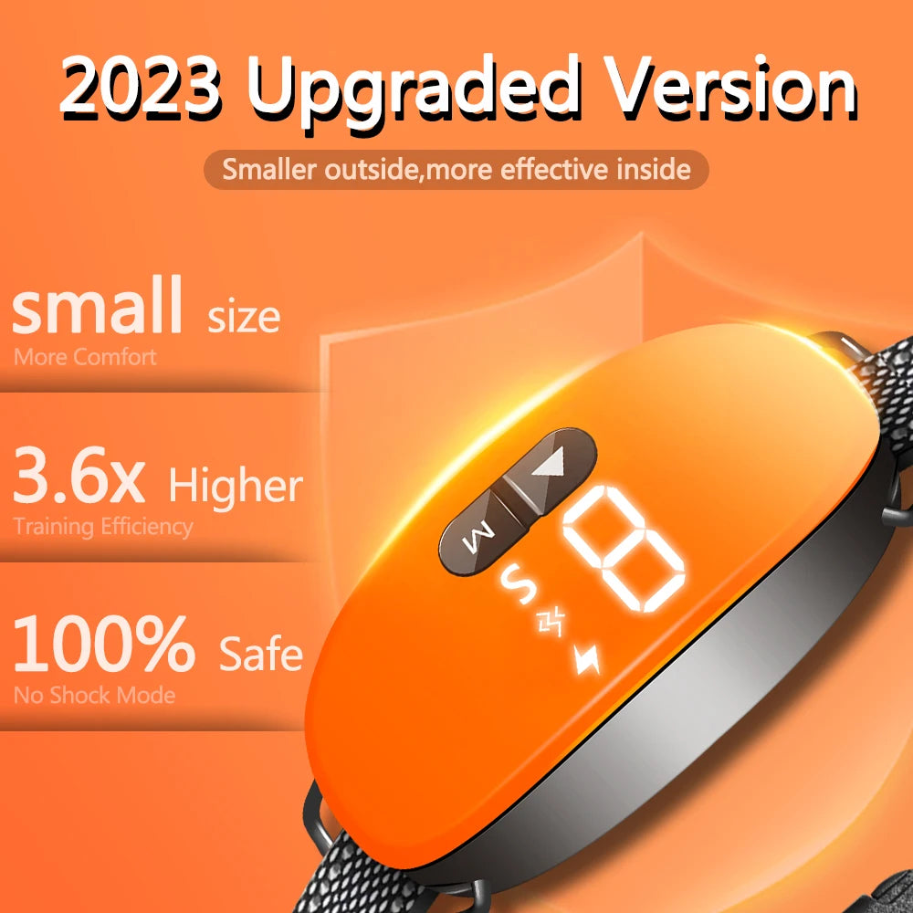 2024 New Dog Bark Collar, Rechargeable Smart Barking Collar, anti Bark Training Collar with Adjustable Sensitivity Beep Vibratio