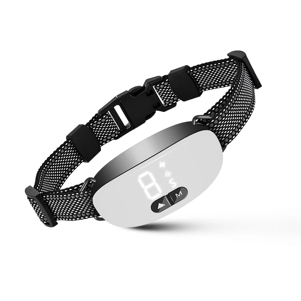 2024 New Dog Bark Collar, Rechargeable Smart Barking Collar, anti Bark Training Collar with Adjustable Sensitivity Beep Vibratio